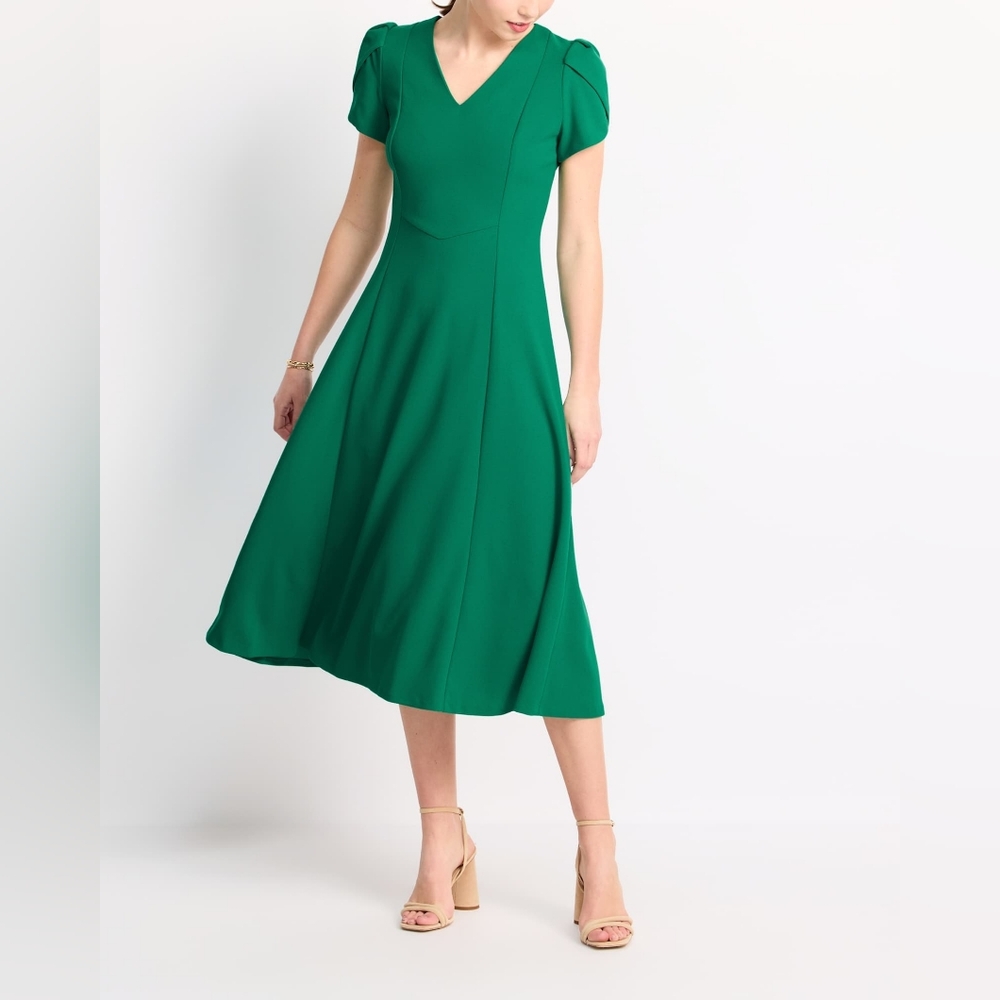 Calvin Klein Hunter Green Maxi Dress Size 24